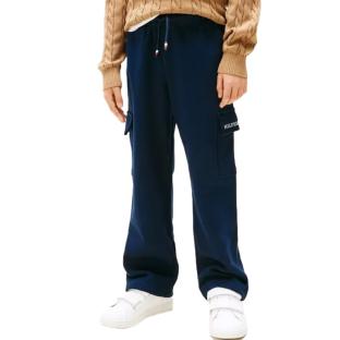Jogging Marine Garçon Tommy Hilfiger U Monotype pas cher
