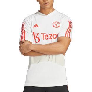 Manchester United Maillot Training Blanc Homme Adidas 2023/2024 pas cher