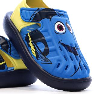 Sandales Bleu/Jaune Garçon Adidas Dori vue 0