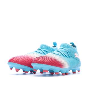Zapatillas de fútbol azules/rosas Puma Future 8 Match Fg/ag ver 0
