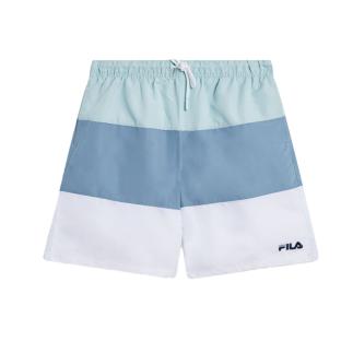 Short de bain Bleu/Vert Homme Fila Swim pas cher