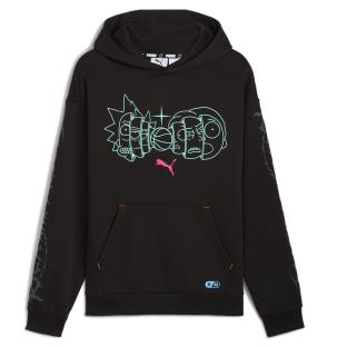 Sweat Noir Homme Puma Hoops X Rick And Morty vue 0