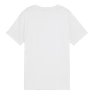 T-shirt Blanc Garçon Puma Ess 2 Color No.1 Log vue 0