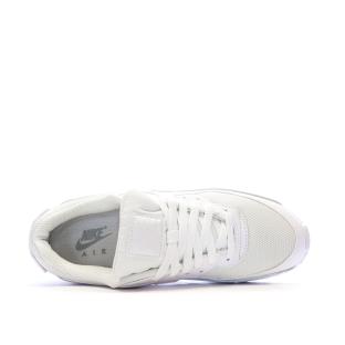 Air Max 90 Blanches Homme Nike vue 4