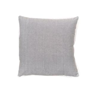 Coussin déhoussable finition dentelle coton uni TODAY CHARME vue 0