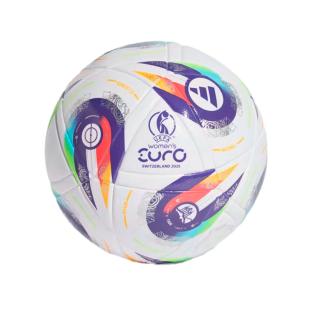 Ballon de Football Blanc Adidas Femme EURO25 LGE vue 0
