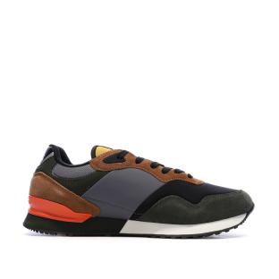 Baskets Marine/Kaki/Rouge Homme Pepe jeans Brit Road M vue 0
