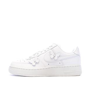 Baskets Blanche Femme Nike Air Force 1 Low Butterfly vue 0
