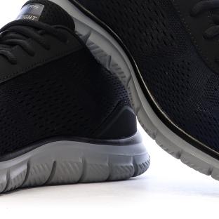Baskets Noir/Marine Homme Skechers Track-Ripkent vue 7