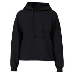 Sweat Noir Femme Pieces Pcchilli vue 3