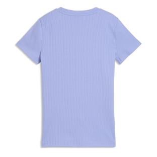 T-Shirt Mauve Fille Puma Elevated vue 0