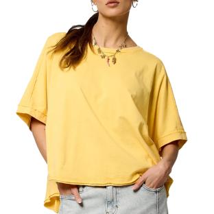 T-shirt Jaune Femme Kaporal Vison pas cher