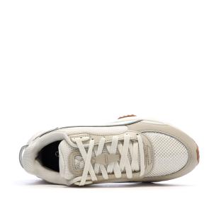 Zapatillas de running beige/blancas para mujer Puma Wild Rider Futurism ver 0