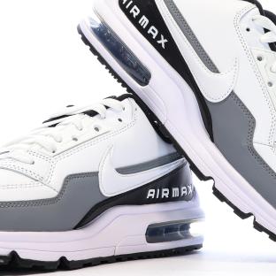 Baskets Blanches/Grises/Noires Homme Nike Air Max vue 0