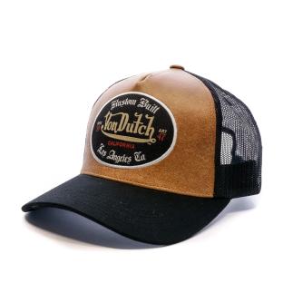 Casquette Noire/Marron Homme Von Dutch TRUCK pas cher