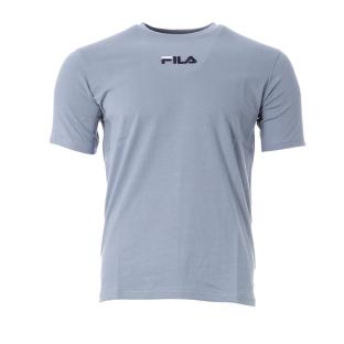 T-shirt Bleu Clair Homme Fila Embroidere pas cher