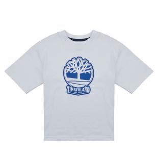 Camiseta azul claro para niño Timberland T60422 ver 0