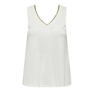Débardeur Blanc Femme JDY Lurex pas cher