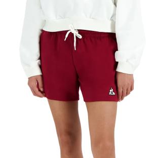 Short Bordeaux Femme Le Coq Sportif Heritage vue 2