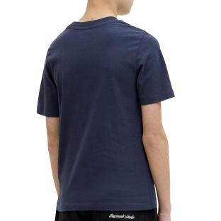 T-Shirt Marine Garçon Jack & Jones Brandon vue 0