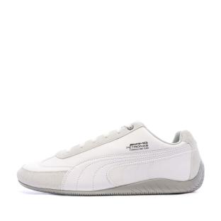 Baskets Blanche Homme Puma Mercedes Mapf1 Speedcat pas cher