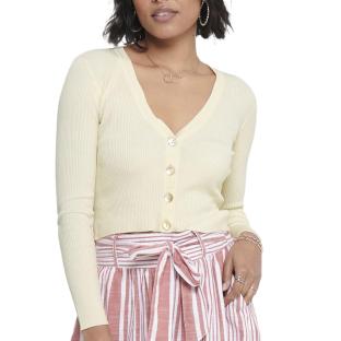 Gilet Écru Femme JDY Donnel pas cher