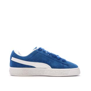 Baskets Bleu Garçon Puma Suede Xl vue 2