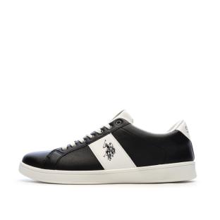Baskets Noires/Blanches Homme US Polo ASSN High-top vue 0