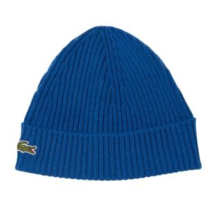 Bonnet Bleu Homme Lacoste hjm vue 0