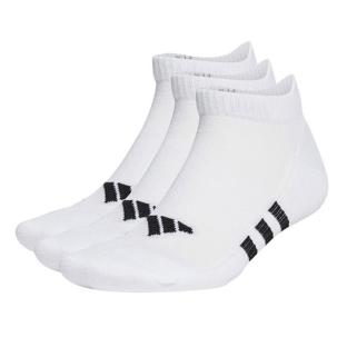 Lot de 3 paires de chaussettes Blanc/Noires Homme Adidas Cush vue 0