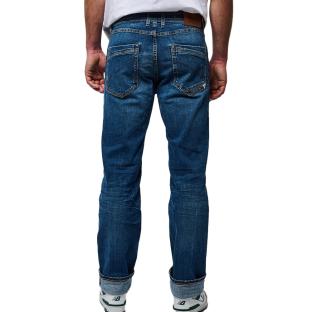 Jean Straight Bleu Foncé Homme Kaporal DATM7J vue 2