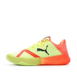 Chaussures de Handball Jaune/Orange Homme Puma Accelerate Turbonitro pas cher