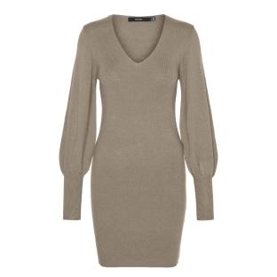Robe Pull Beige Femme Vero Moda Holly pas cher