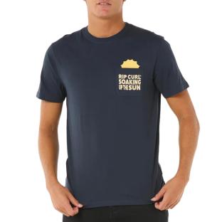 T-Shirt Marine Homme Rip Curl Sun Soaker vue 0