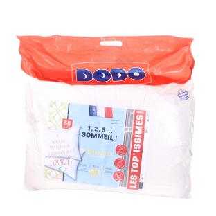 X2 Oreillers Blanc Dodo Moelleux 1.2.3. 50x70 cm vue 0