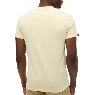 Superdry Men’s Yellow T-shirt with Vintage Logo R6Ts Photo of the Espace des Marques %store% store - view of %key%