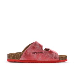 Sandales Rouge Femme Chattawak ORPHEE vue 2