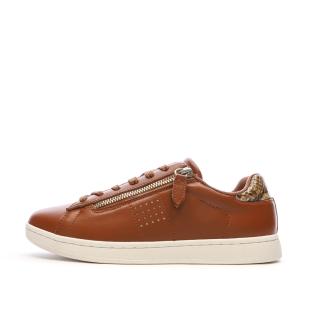 Baskets Cognac Femme TBS LORAZIP pas cher