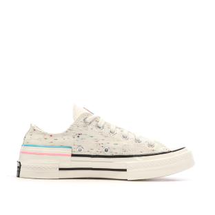 Baskets Blanches Mixte Converse Chuck 70 A06030C vue 2