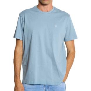 T-Shirt Bleu Homme Calvin Klein Jeans Classic pas cher