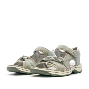 Sandales Grises Femme RELIFE Hubert vue 6