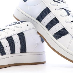 Campus 00s Adidas Baskets Homme Blanc/Bleu vue 7