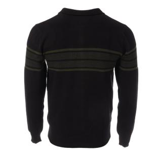 Sweat Zippé Noir/Vert Homme RMS26 8254 vue 2