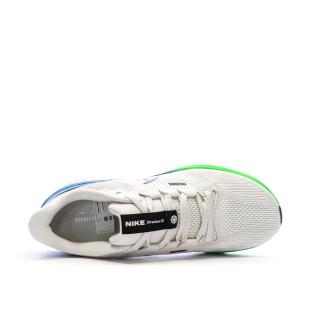 Chaussures de Running Blanc/Bleu Homme Nike Air Zoom Structure 25 vue 4