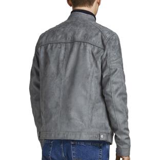 Veste Suédine Gris Homme Jack & Jones Tano vue 2