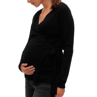 Pull de Grossesse Noir Femme Mamalicious Lena pas cher