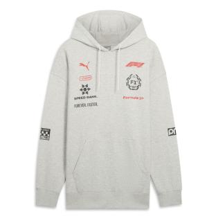 Sweat à Capuche Gris Homme Puma F1 Racing vue 0