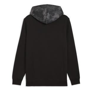 Sweat Noir Homme Puma Camo vue 2