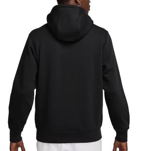 Sweat Noir Homme Nike Club Varsity vue 0