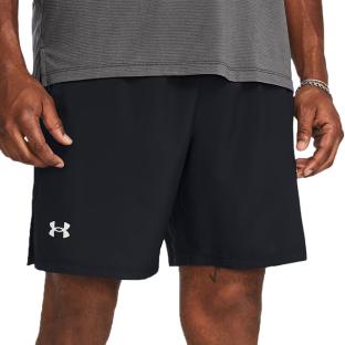 Short de Sport Noir Homme Under Armour Launch 7 pas cher